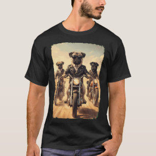 T-shirt Pug Art Pop Coloré