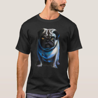 T-shirt Pug Chien Méchant Halloween