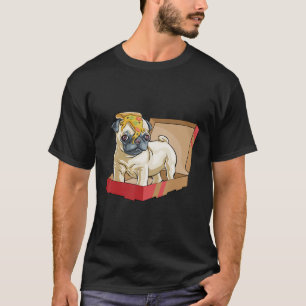 T-shirt Pug Shirt Dog Puppy Funny Slice Venin Lover Cute P