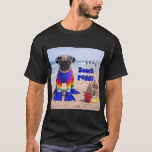 T-shirt Puggy de plage !