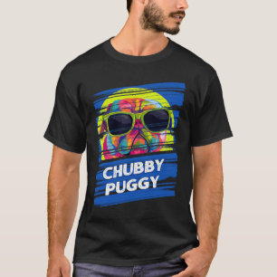 T-shirt Puggy Joufflu Humour de Carlin Bouledogue Holland