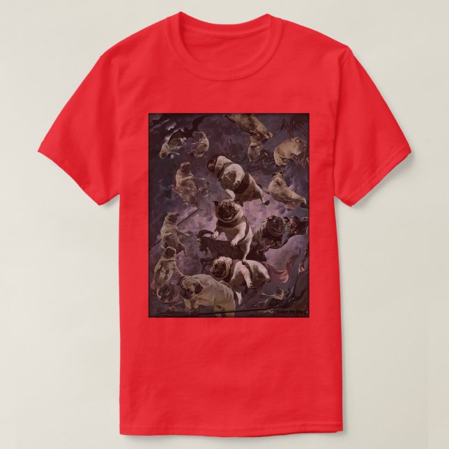 T-shirt Pugharvest (Design devant)