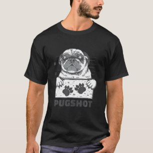 T-shirt Pugshot - Carlin Jail Mugshot