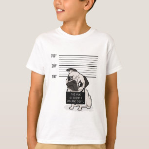 T-shirt Pugshot : Photo de carlin