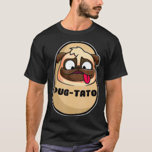 T-shirt Pugtato cute pug potato dog lover funny design and