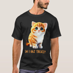 T-shirt Puis-je avoir des friandises pour chat mignon bébé
