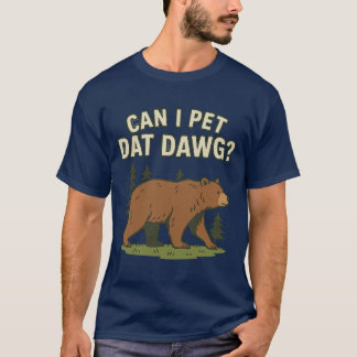 T-shirt Puis-je caresser ce chien