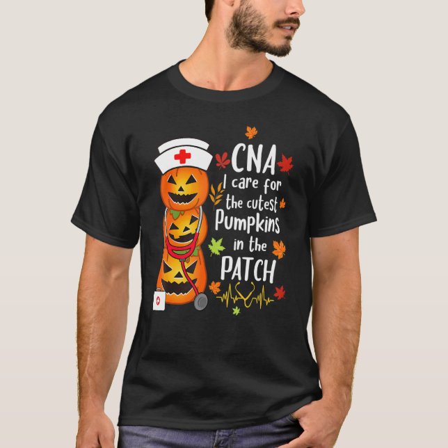 T-shirt Puis-Je M'Occuper Du Citrouille Le Plus Cutest De  (Devant)