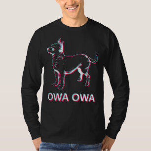 T-shirt Puis-Je Obtenir Un Owa Owa Chihuahua Social Media 