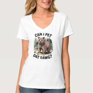 T-shirt Puis-Je Pet Dat Dat Dawg ?