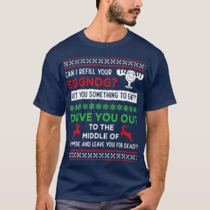 T-shirt Puis-Je Remplir Vos Vacances De Noël Amusantes
