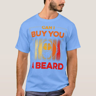 T-shirt Puis-Je Vous Acheter Une Barbe Pleine Portes Drôle