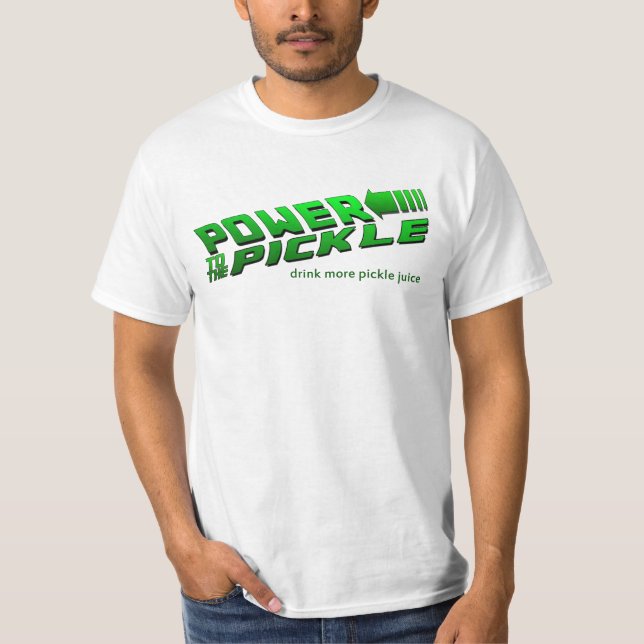 T-shirt Puissance aux conserves au vinaigre (Devant)