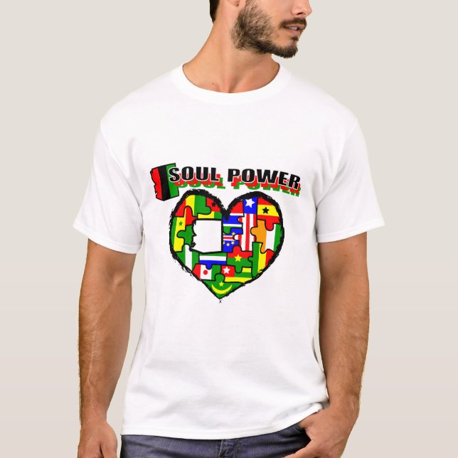 T-shirt Puissance d'âme de l'Arizona avec une plus grande (Devant)