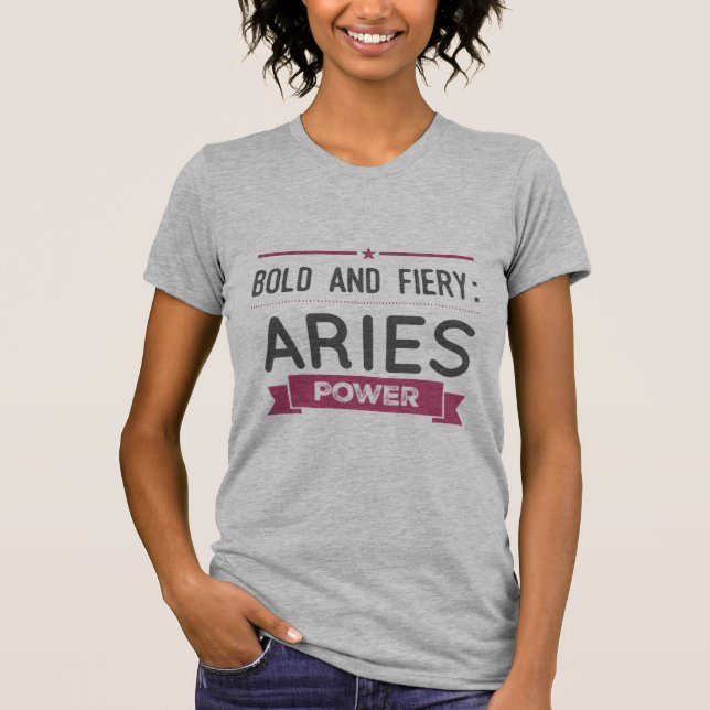 T-shirt Puissance de Bold et Fiery (Devant)