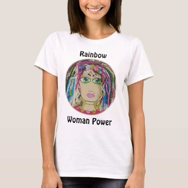 T-shirt - puissance de femme (Devant)