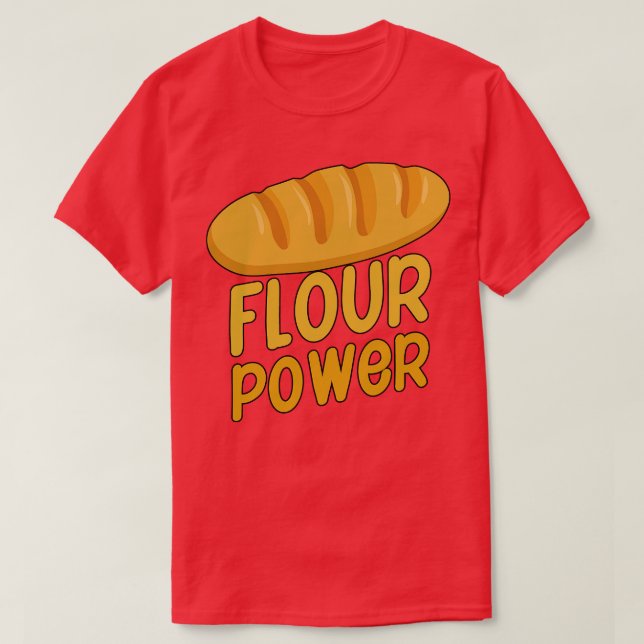 T-shirt Puissance de la farine (Design devant)