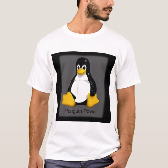 T-shirt Puissance de pingouin (Devant)