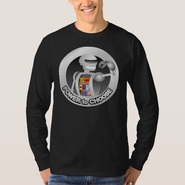 T-shirt Puissance de robot de vente (Devant)