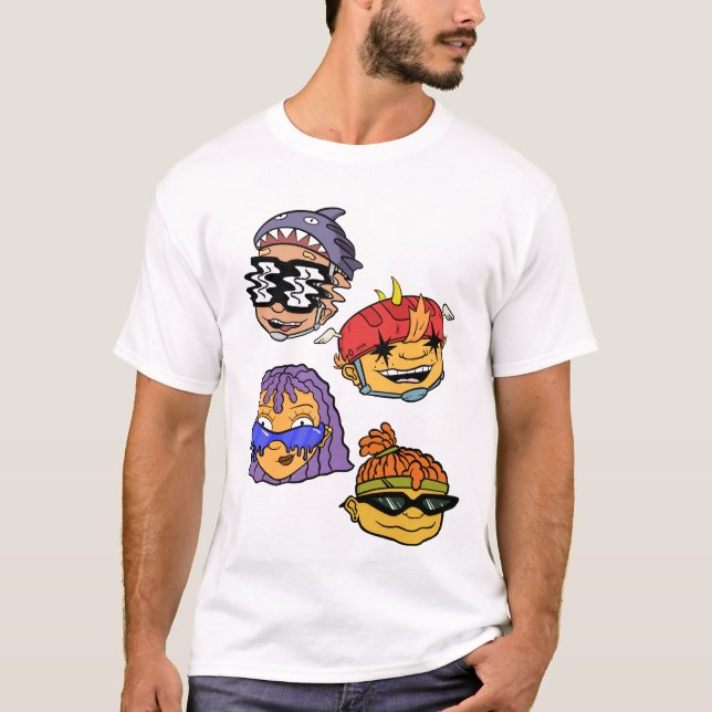T-shirt Puissance des roquettes (Devant)