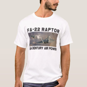 T-shirt Puissance du 21ème siècle F-22