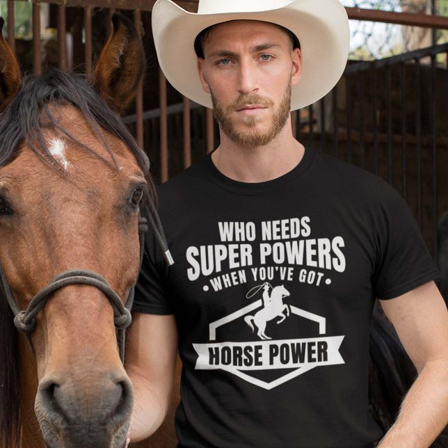T-shirt Puissance du cheval (horse power shirt)