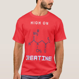 T-shirt Puissance du gymnase élevée sur la créatine 