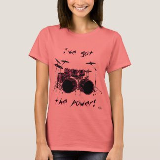 T-shirt Puissance du tambour double basse
