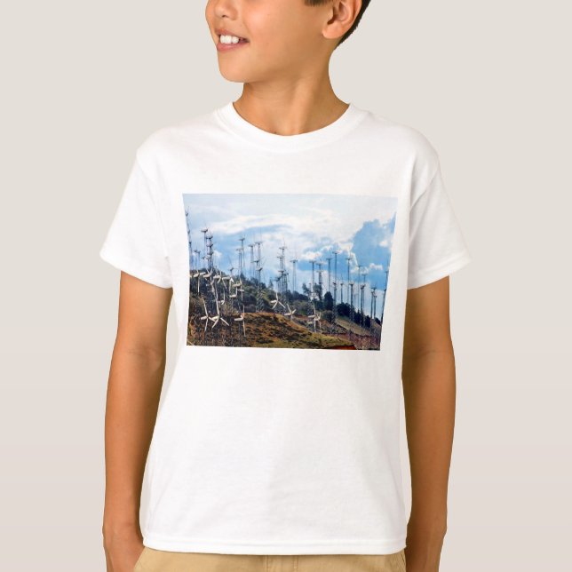 T-shirt Puissance éolienne (3) (Devant)