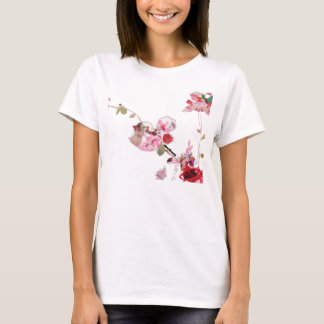 T-shirt Puissance rose