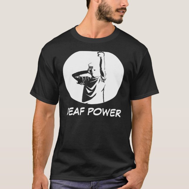 T-SHIRT PUISSANCE SOURDE (Devant)