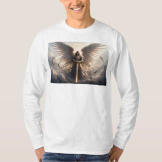 T-shirt Puissant St Michael l'Archange long manche Tee