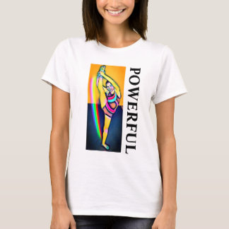 T-shirt Puissante gymnaste