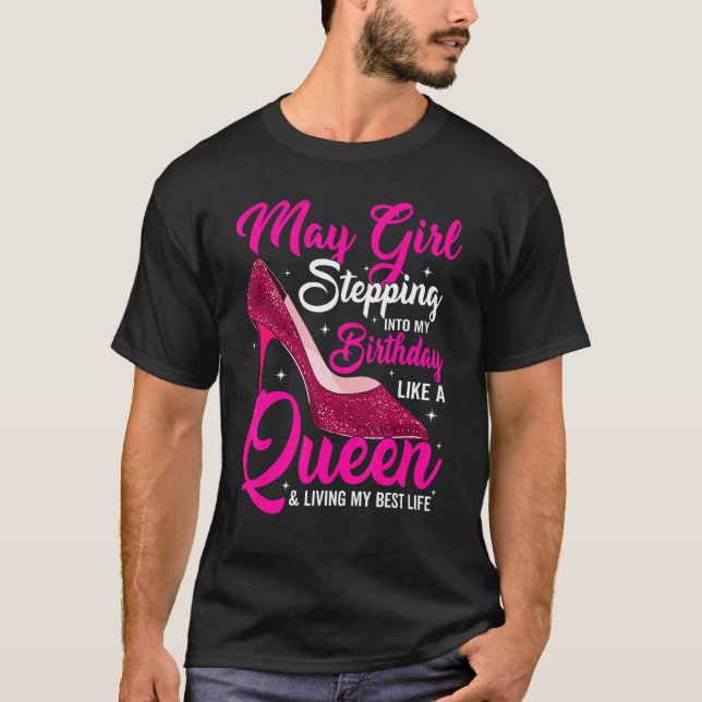 T-shirt Puisse La Fille Entrer Dans Mon Anniversaire Comme (Devant)