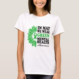 T-shirt Puissions-nous porter le vert pour la sensibilisat