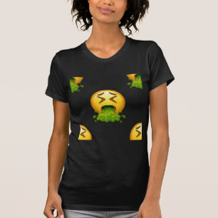 T-shirt puking émoji