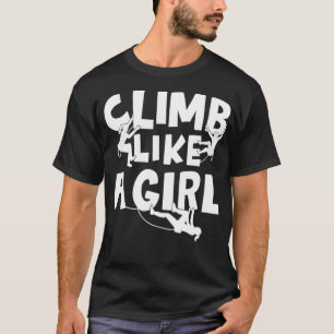 T-shirt Pull-over de rock Climbing Mountain Climber