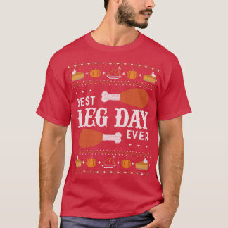 T-shirt Pull Thanksgiving moche drôle Meilleur jour de jam