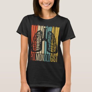 T-shirt Pulmonologue poumons Thérapeute respiratoire Médic