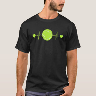T-shirt Pulsation de tennis Amateurs de tennis drôles de j