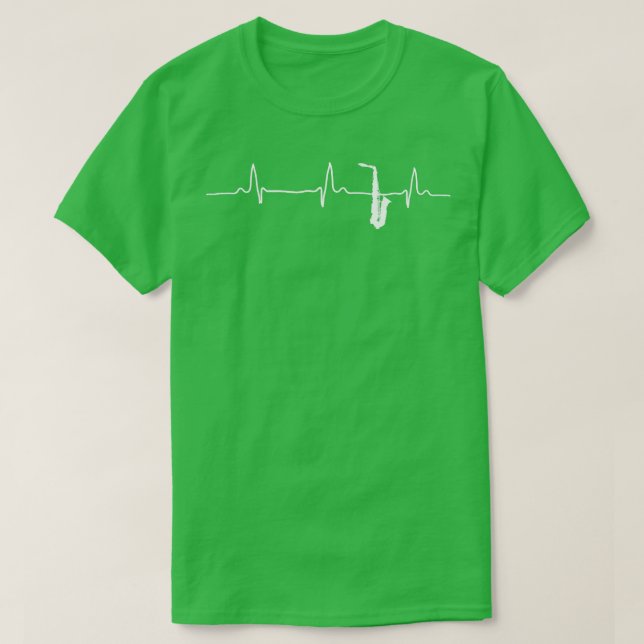 T-shirt pulsation saxophone (Design devant)