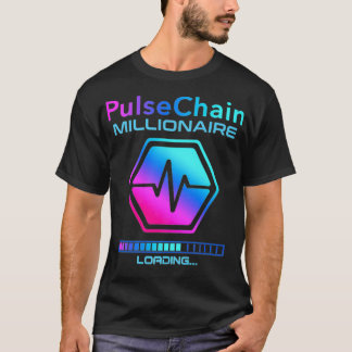 T-shirt PULSECHAIN Crypto Millionaire HODL HEX Token à