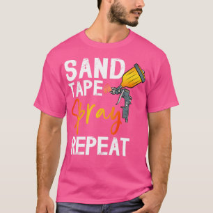 T-shirt Pulvérisateur à ruban de sable Répétition véhicule