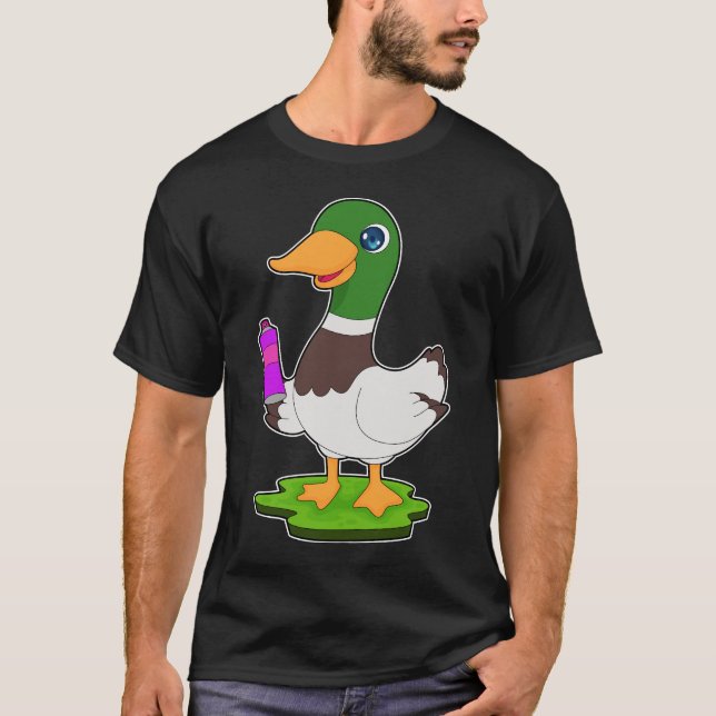 T-shirt Pulvérisateur de canard (Devant)