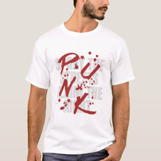 T-shirt "Pulvérisez les rues, revendiquez la nuit" - Punk