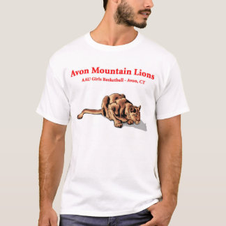 T-shirt Pumas d'Avon - chemise d'AAU