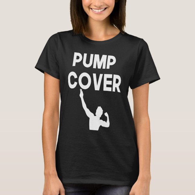 T-shirt Pump Cover Oversized Gym Workout Pump Cover (Devant)