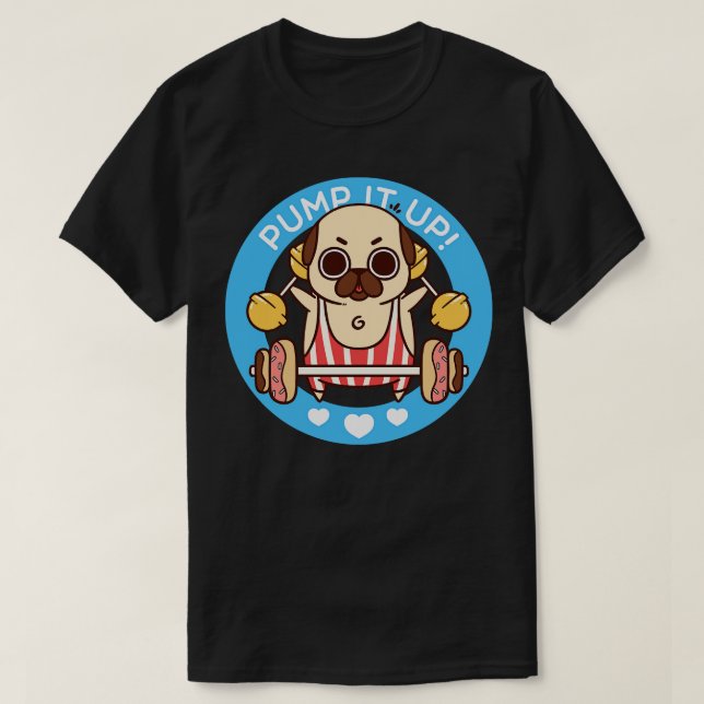 T-shirt Pump It Up Puglie (Design devant)