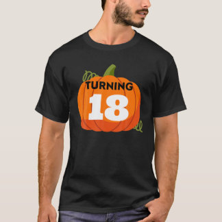 T-shirt Pumpkin Funny Eighn Birthday Gifts For Boys
