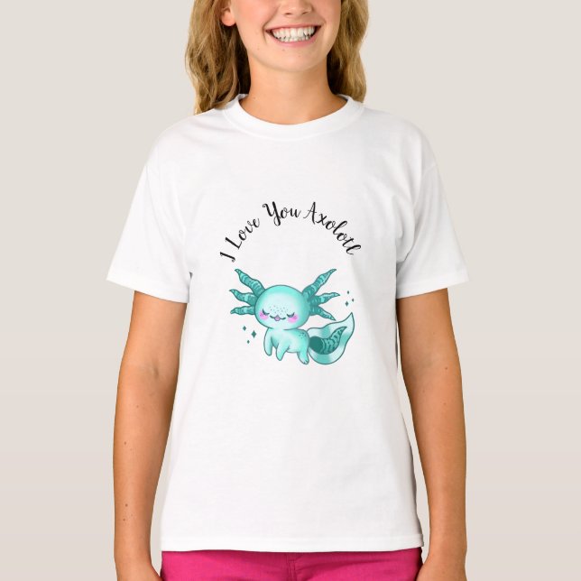 T-shirt Pun Axolotl (Devant)
